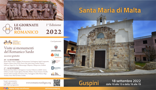 Giornate del Romanico: il 18 settembre a Guspini 