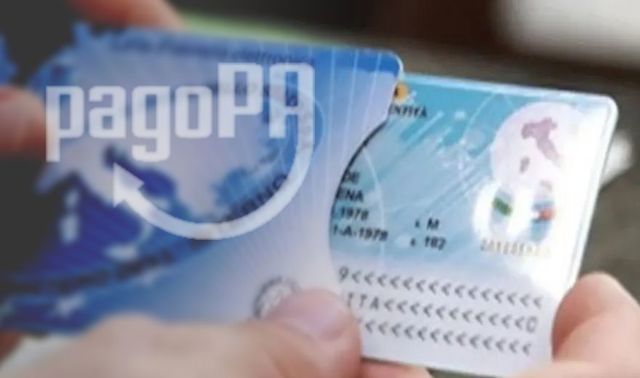 Dal 01 Agosto 2021 il pagamento per la Carta di Identità Elettronica si effettuerà solo con PagoPA