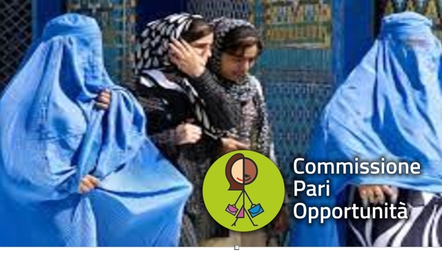 Il 4 settembre: un lenzuolo blu in segno di solidarietà verso le donne afgane